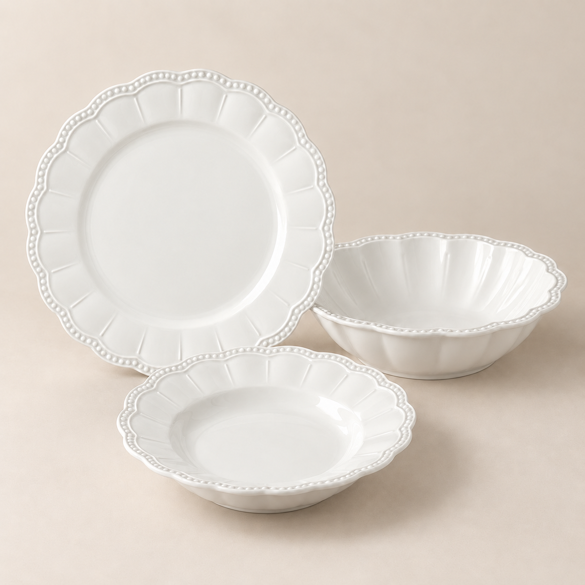 Petit point- Plato postre