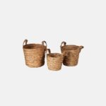 Grass- Tall basket with handles