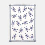 Kitchen towel - Blue lobsters