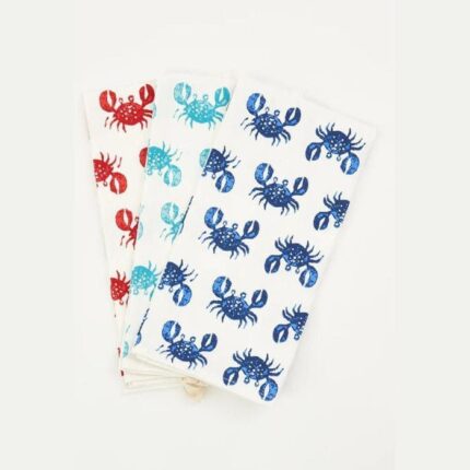 Kitchen towel - crabs