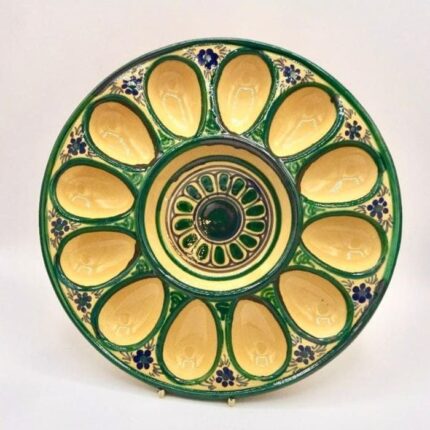 Pomegranate- Stuffed egg dish