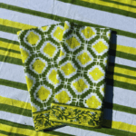 India- Lime green napkins (set 6)