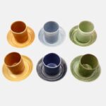 FA- Taza café con plato azules - Image 3