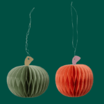 Paper pumpkins set 2