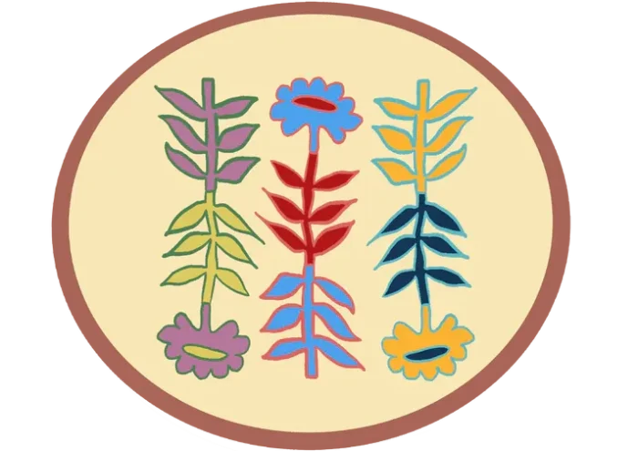 Cotash_Individual_Luisa Cotash individuales ovalados flores - Image 4