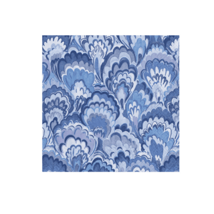 Lunch Indigo marbled