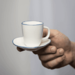 Oporto- Taza café con plato