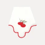 Servilleta ondulada Tomate