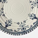 Retama azul plato postre