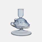 Tortuga candelabro cristal