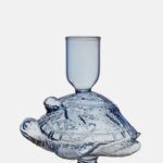 Tortuga candelabro cristal - Imagen 2