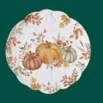 Calabaza fuente redonda