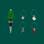 XMAS Tapón botella + 4 marcadores