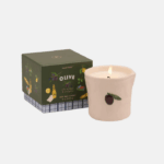 Bistró vela cerámica oliva - Imagen 3