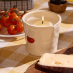 Bistró vela cerámica tomate - Imagen 2