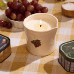 Bistró vela cerámica uva - Imagen 4