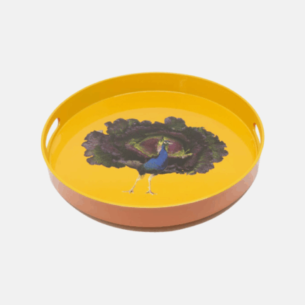 Bandeja redonda pavo