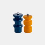 Set salero pimentero azul/amarillo