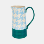 Jarra cuadros azules 1L