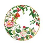 Set 8 Platos llanos de papel - Chinoiserie