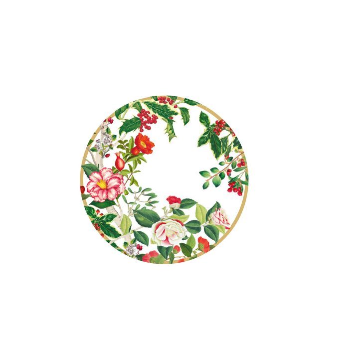 plato_postrechinoiserie Set 8 Platos postre de papel - Chinoiserie - Imagen 1