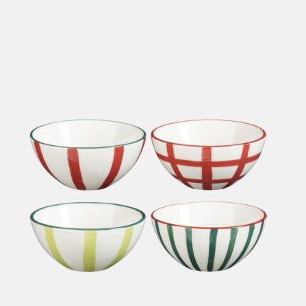 Mini cuencos navideños set 4