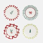 Platos merienda navideños