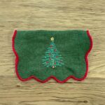 Abeto- Servilleta coctel bordada - Imagen 2