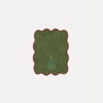 Abeto- Servilleta coctel bordada - Imagen 4