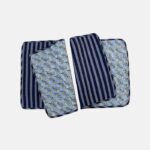 Individual reversible rayas y flores - Image 9