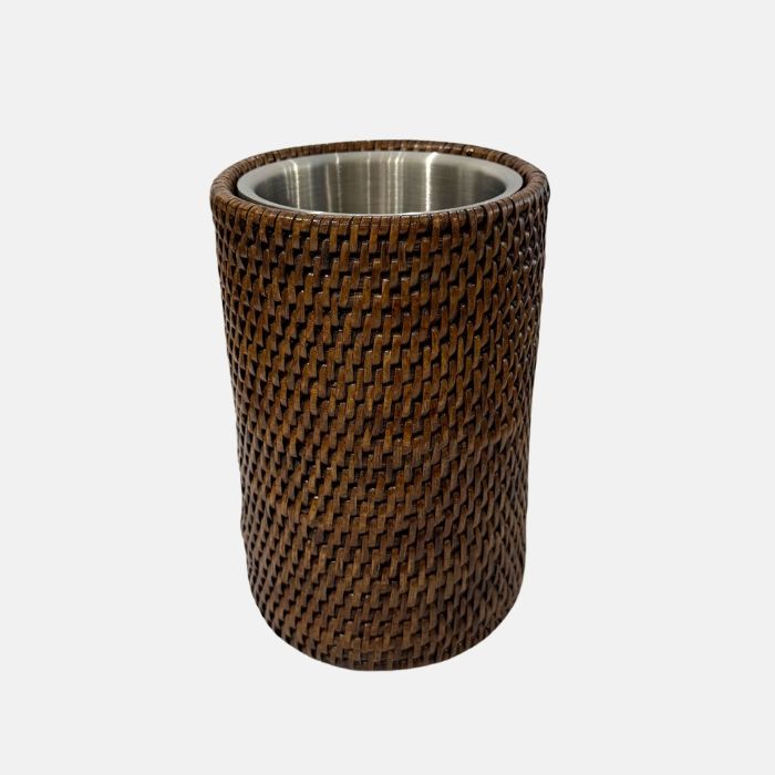 8 Ratán Enfriador botellas vino - Imagen 1