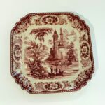 Vintage - plato desayuno cuadrado - Imagen 8